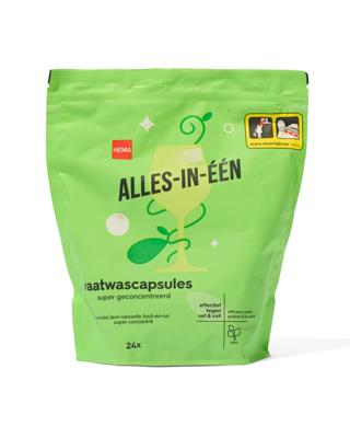 HEMA Alles-in-één vaatwascapsules 14ml - 24 stuks