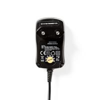 Nedis acpa006 universele ac-voedingsadapter 3/4,5/5/6/7,5/9/12 v dc 0,6 a