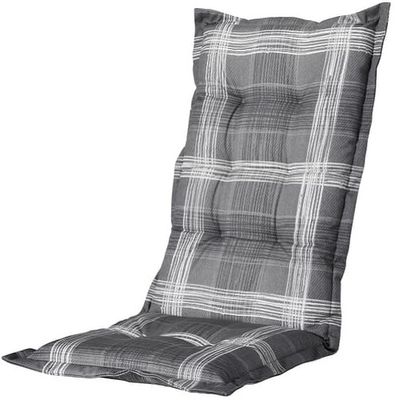 Madison tuinstoelkussen Simon 105 x 50 cm polykatoen grijs