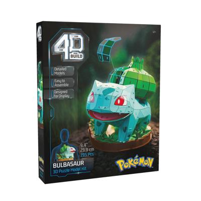 Pokemon Bulbasaur 4D bouwpuzzel modelbouwset