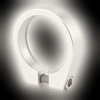 Edge Zadelpenklem ø34.9 aluminium met inbusbout -