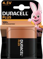 Duracell batterij Plus 100% 4,5V, op blister Duracell batterij Plus 100% 4,5V, op blister