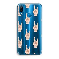 Rock: Huawei P20 Lite Transparant Hoesje