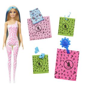 Mattel Color Reveal met hip thema en 6 verrassingen pop met kleurverandering, Assortiment product