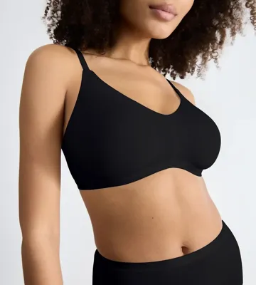 Katoenen soft Bh zonder beugel - Daily Cotton soft bra - Biologisch katoenen bralette met sluiting