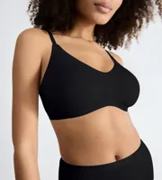 Katoenen soft Bh zonder beugel - Daily Cotton soft bra - Biologisch katoenen bralette met sluiting