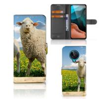 Xiaomi Poco F2 Pro | Telefoonhoesje | Met pasjeshouder | Schaap en Lammetje