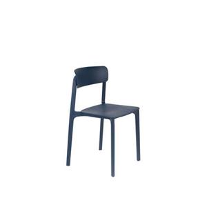 Housecraft Clive Eetkamerstoelen Donker Blauw - Set van 4