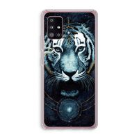 Darkness Tiger: Samsung Galaxy A51 5G Transparant Hoesje