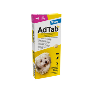 AdTab 112 mg - 2,5-5,5 kg - 3 tabletten