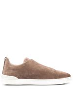 Zegna baskets Triple Stitch - Marron