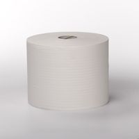 Handdoekpapier 1-laags wit 37cmx1180mtr Handdoekpapier 1-laags wit 37cmx1180mtr