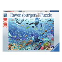 Ravensburger Legpuzzel Kleurrijke Onderwaterwereld, 3000st. - thumbnail