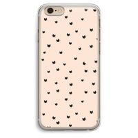 Kleine kattenkopjes: iPhone 6 Plus / 6S Plus Transparant Hoesje
