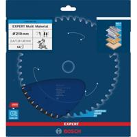Bosch Professional Cirkelzaagblad EXPERT Multi Material | Ø 210 x 2,4 x 30mm 54T - 2608642492