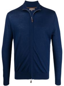 N.Peal pull The Hyde à fermeture zippée - Bleu