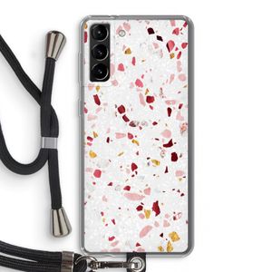 Terrazzo N°9: Samsung Galaxy S21 Plus Transparant Hoesje met koord
