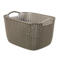 Curver Opbergmand Knit-Look 19L Bruin