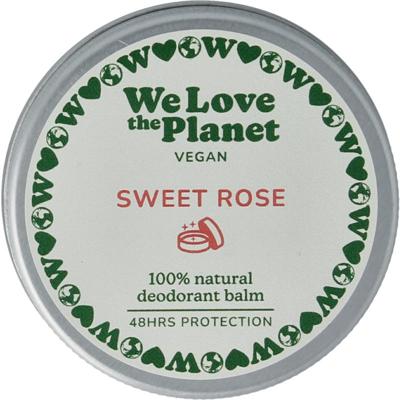 We Love deodorant balm sweet rose vegn We Love deodorant balm sweet rose vegn