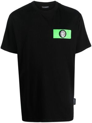 Plein Sport t-shirt en coton à manches courtes - Noir