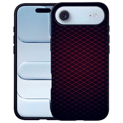 Apple iPhone Air Telefoonhoesje Geruit Rood