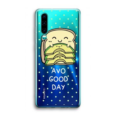Avo Good Day: Huawei P30 Transparant Hoesje