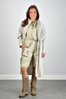 KWAY jas Barbrein K8143SW beige lt