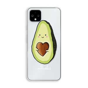 Avocuddle: Pixel 4 XL Transparant Hoesje