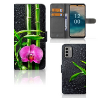 Nokia G22 Hoesje Orchidee