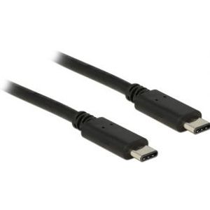 DeLOCK 83672 USB-C kabel male/male 0.5m USB 2.0