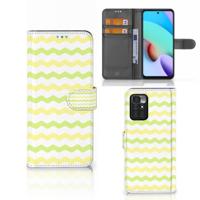 Xiaomi Redmi 10 | Telefoon Hoesje | Waves Yellow