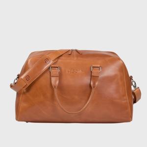 NEGOTIA Alpha Apex Leren Weekendtas Duffel Bag Reistas Bruin - NEGOTIA Leather