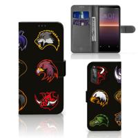 Sony Xperia 10 II Leuk Hoesje Cartoon | Portemonnee hoesje