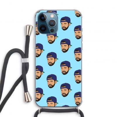 Drake Away: iPhone 12 Pro Transparant Hoesje met koord