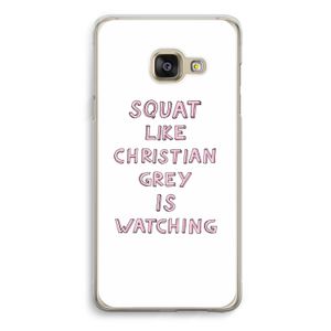 Christian Grey: Samsung Galaxy A3 (2016) Transparant Hoesje