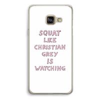 Christian Grey: Samsung Galaxy A3 (2016) Transparant Hoesje