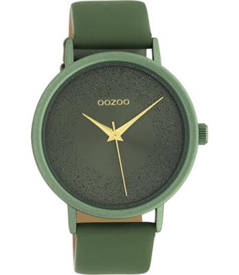 OOZOO Timepieces Horloge Lily Pad Groen | C10582
