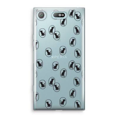 Miauw: Sony Xperia XZ1 Compact Transparant Hoesje