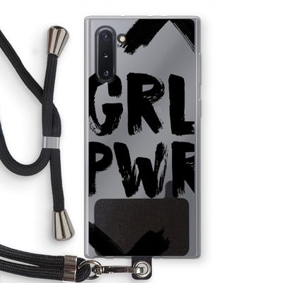Girl Power #2: Samsung Galaxy Note 10 Transparant Hoesje met koord