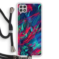 Pilgrims Of The Sea: Samsung Galaxy A22 4G Transparant Hoesje met koord