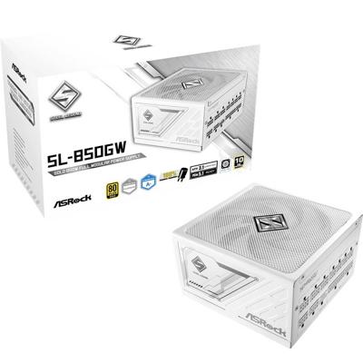 ASRock Steel Legend SL-850GW PC-netvoeding 850 W ATX 80 Plus Gold