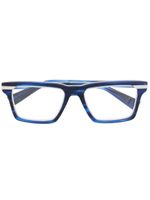Balmain Eyewear lunettes de vue Legion IV à monture carrée - Bleu