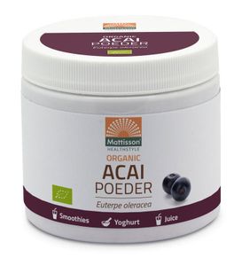 Acai poeder Euterpe oleracea organic bio