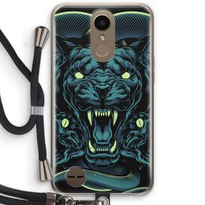Cougar and Vipers: LG K10 (2017) Transparant Hoesje met koord