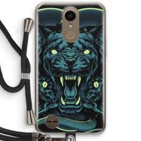 Cougar and Vipers: LG K10 (2017) Transparant Hoesje met koord