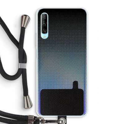 Musketon Halftone: Huawei P Smart Pro Transparant Hoesje met koord