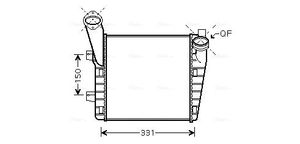 Intercooler, inlaatluchtkoeler VNA4234