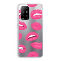 Bite my lip: Oppo A94 5G Transparant Hoesje