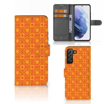 Samsung Galaxy S22 Plus | Telefoon Hoesje | Batik Oranje
