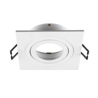 SLV InbouwringNew Tria 75 vierkant wit - zonder fitting - 1007349 SLV InbouwringNew Tria 75 vierkant wit - zonder fitting - 1007349